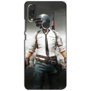 Силиконовый чехол с картинкой "Герой Pubg" на Vivo Y11 (Пабг)