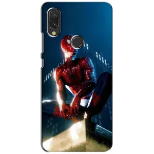 Чехол Супергерой Человека Паука на Vivo Y11 (Паук на доме)