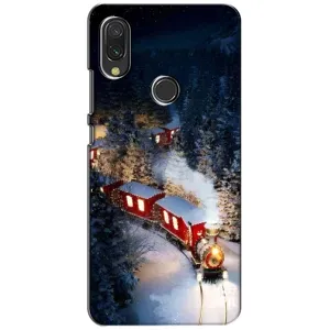 Силиконовый бампер на рождество для Vivo Y11 (Поезд)