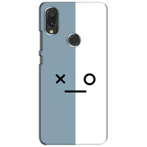 Силиконовые Чехлы (смешные стикеры) для Vivo Y11 (Серо-белый)
