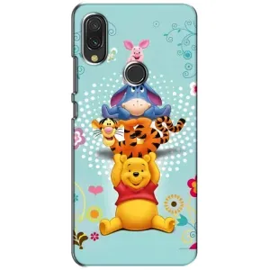 Мультяшный принт на Чехол для Виво У11 (Винни Пух и друзья)