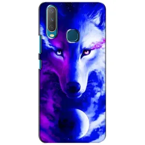 Чохол з Вовком на ViVO Y15 (Арт-Вовк)