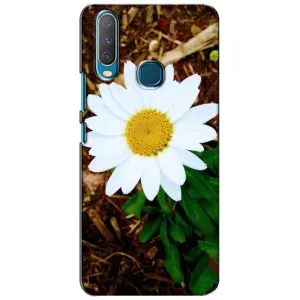 Чохол з ромашками на ViVO Y15 (Біла ромашка)