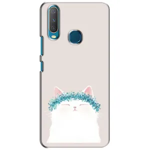 Чохол на тематику: Коти для Vivo Y15 (Білий котик)