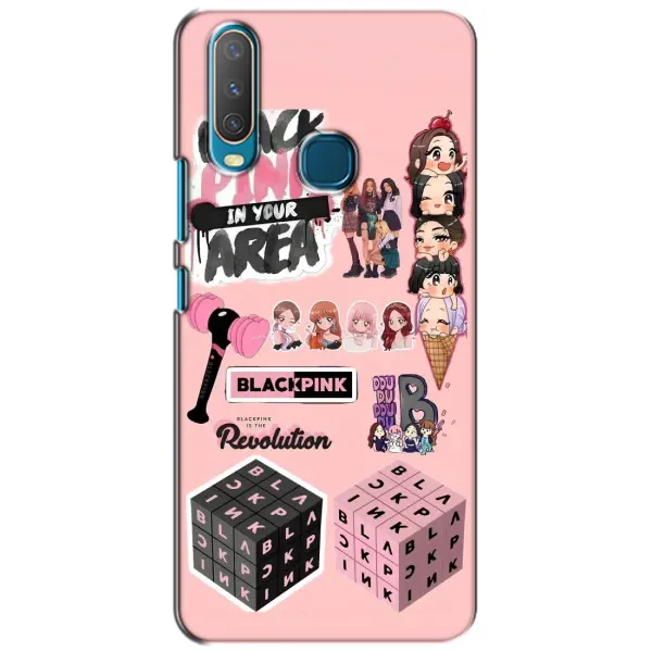 Чехол с рисунком «BLACK PINK коллаж» для Vivo Y15 Чехол с рисунком «BLACK PINK коллаж» для Vivo Y15
