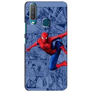 Силиконовый Чехол для ViVO Y15 (Человек Паук)