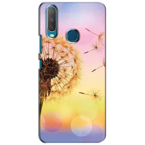 Силіконовий Чохол з кульбабками на ViVO Y15 (Квітка-кульбаба)