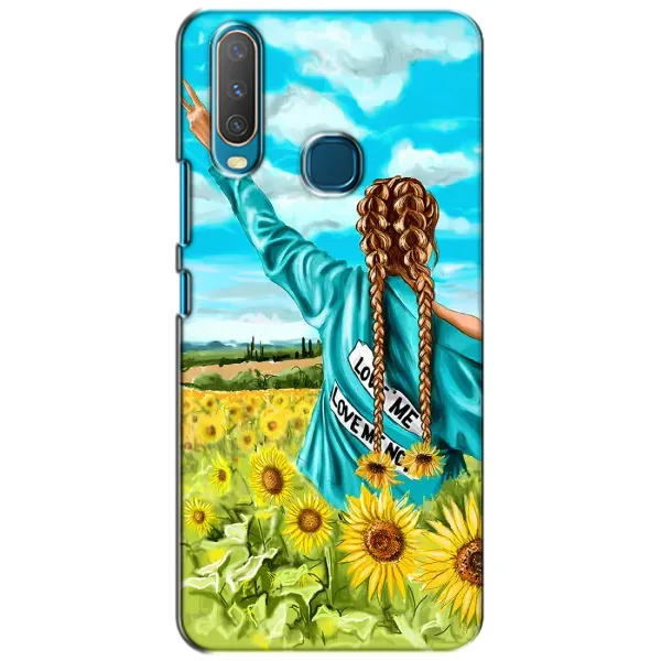 Чехол с рисунком «Девушка на поле» для Vivo Y15 Чехол с рисунком «Девушка на поле» для Vivo Y15