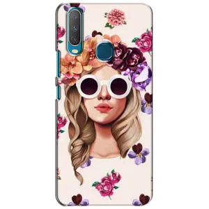 Чохол з картинкою Модні Дівчата ViVO Y15 (Дівчина в окулярах)