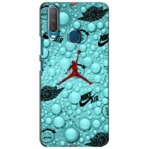 Силиконовый Чехол Nike Air Jordan на Виво Y15 (Джордан Найк)