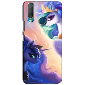 Чехол Unicorn на ViVO Y15 (Единорожки на тучках)