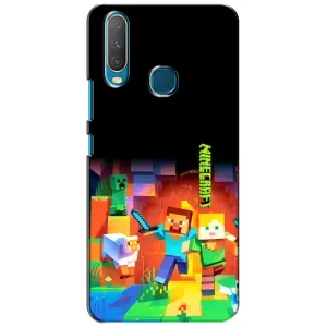 Чохли для ViVO Y15 (Персонажі МайнКрафт) (Герой Майнкрафт)