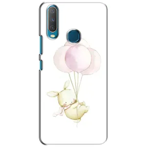Силіконовий бампер з картинкою звірів для ViVO Y15 (Кролик та кульки)