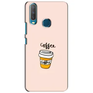Чехол с изображением вкусной еды для ViVO Y15 (Кружка кофе)