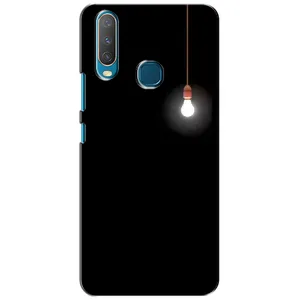 Чохол з картинками на чорному фоні для ViVO Y15 (Лампочка)