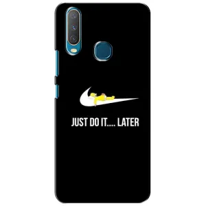 Силиконовый Чехол на ViVO Y15 с картинкой Nike (Later)