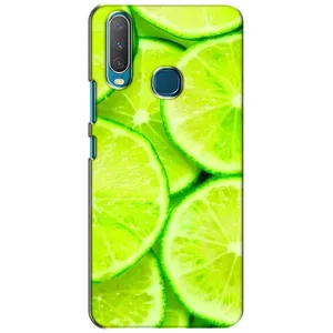 Чехол с изображением вкусной еды для ViVO Y15 (Лайм)