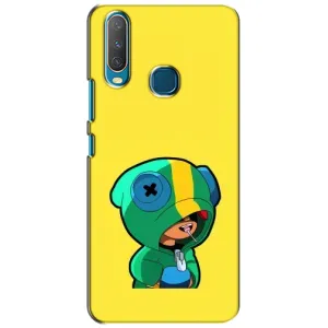 Чехол Бравл Старс для ViVO Y15 (Леон (LEON))