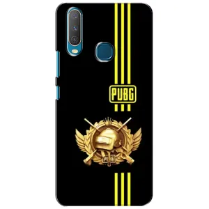 Чехол (TPU) с картинкой "Лого Пабг" на Виво Y15 (Лого PUPG)