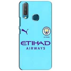 Силиконовые Чехлы принт Футбол на ViVO Y15 (Man City)