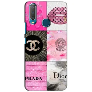 Чохол (Dior, Prada, YSL, Chanel) для ViVO Y15 (Модніца)