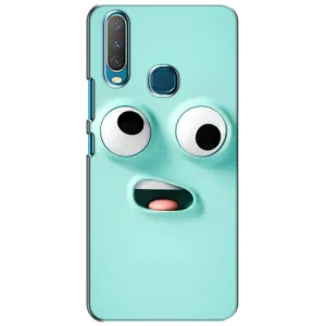 Силиконовые Чехлы (смешные стикеры) для ViVO Y15 (Забавное мятное лицо)