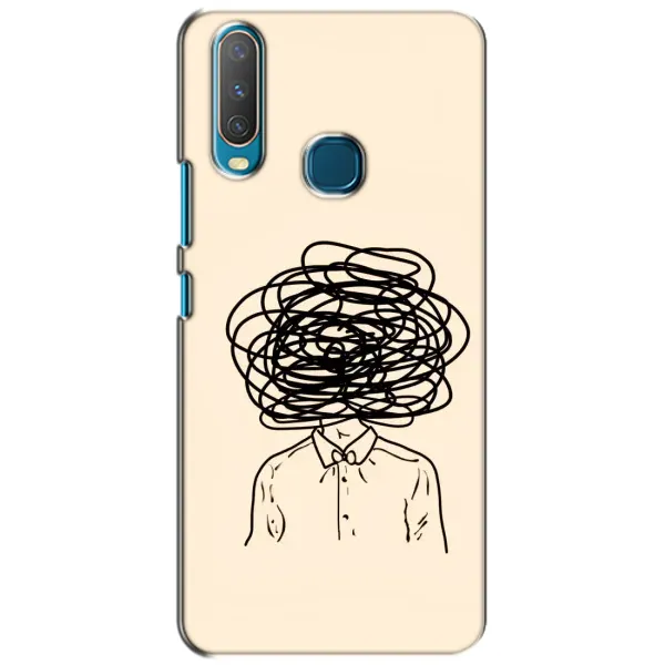 Чехол с рисунком «Мысли» для Vivo Y15 Чехол с рисунком «Мысли» для Vivo Y15