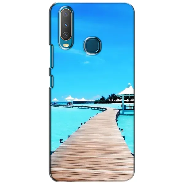 Чехол с рисунком «Набережная» для Vivo Y15