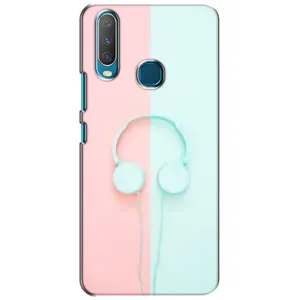Девчачий Чехол для ViVO Y15 (Наушники)