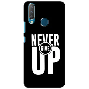 Силиконовый Чехол на ViVO Y15 с картинкой Nike (Never Give UP)