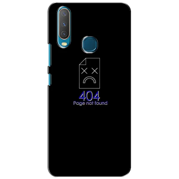 Чехол с рисунком «Ошибка 404» для Vivo Y15 Чехол с рисунком «Ошибка 404» для Vivo Y15