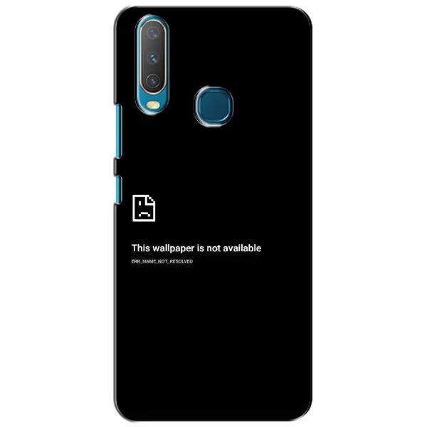 Чехол с рисунком «Ошибка» для Vivo Y15 Чехол с рисунком «Ошибка» для Vivo Y15