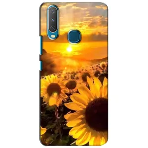 Чохол з Квітами для ViVO Y15 (поле соняшників)