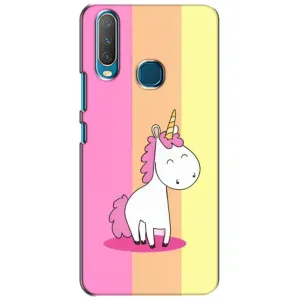 Чехол Unicorn на ViVO Y15 (Радужный Единорог)