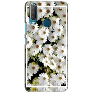 Чохол з ромашками на ViVO Y15 (Рамка в ромашках)