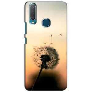 Силіконовий Чохол з кульбабками на ViVO Y15 (Роздмухана кульбабка)
