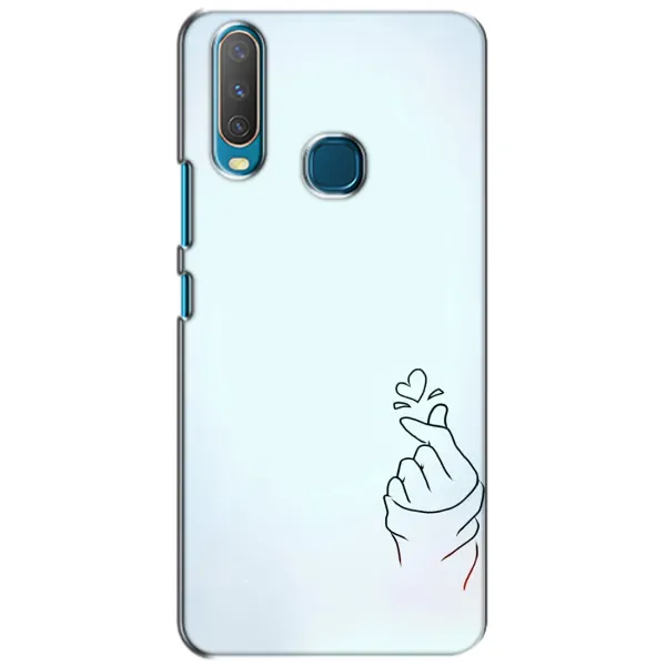 Чехол с рисунком «Сердце на голубом» для Vivo Y15 Чехол с рисунком «Сердце на голубом» для Vivo Y15