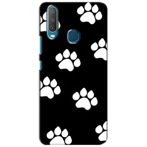 Бампер для ViVO Y15 з картинкою "Песики" (Сліди собак)