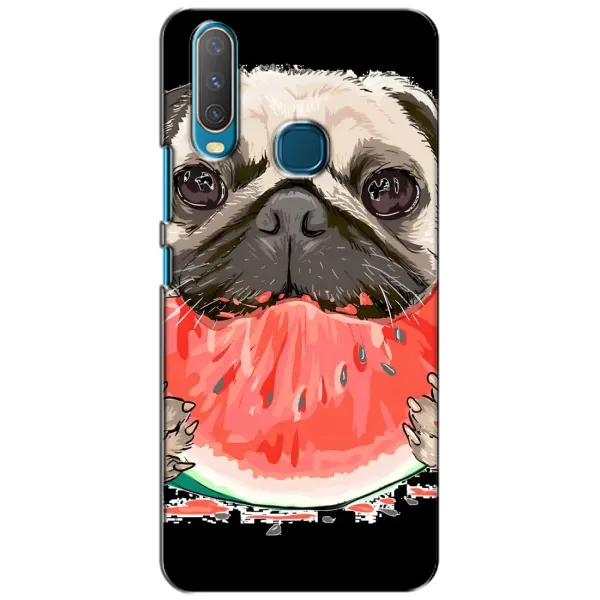 Чехол с рисунком «Смешной Мопс» для Vivo Y15 Чехол с рисунком «Смешной Мопс» для Vivo Y15