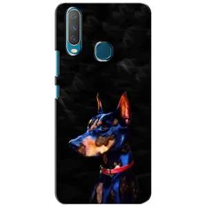 Бампер для ViVO Y15 з картинкою "Песики" (Собака Мопсік)