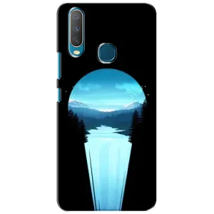 Літній Чохол на ViVO Y15 (Синій Водоспад)