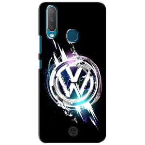 Чехол "Фольксваген" для ViVO Y15 (Volkswagen на черном)