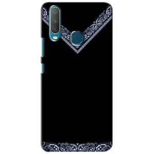 Силиконовый Чехол на ViVO Y15 (Воротник вышиванки)