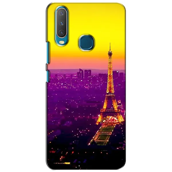 Чехол с рисунком «Яркая башня» для Vivo Y15