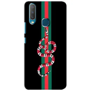 Чехлы Бренд GUCCI для ViVO Y15 (Змей Гуччи)