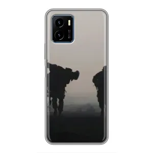 Чохли на військову тематику для Vivo Y15s (Бій солдат)