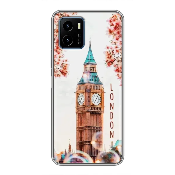 Чехол с рисунком «Часы Лондон» для Vivo Y15s Чехол с рисунком «Часы Лондон» для Vivo Y15s