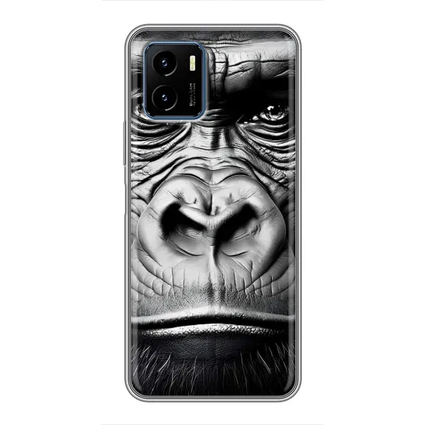 Чехол с рисунком «Черная обезьяна» для Vivo Y15s Чехол с рисунком «Черная обезьяна» для Vivo Y15s