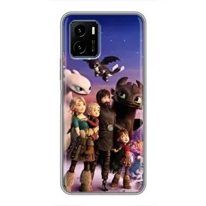 Чехол дракон Беззубик для Vivo Y15s (Герои дракона)