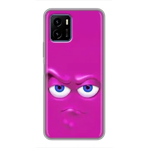 Силиконовые Чехлы (смешные стикеры) для Vivo Y15s (Хитрая мордочка)